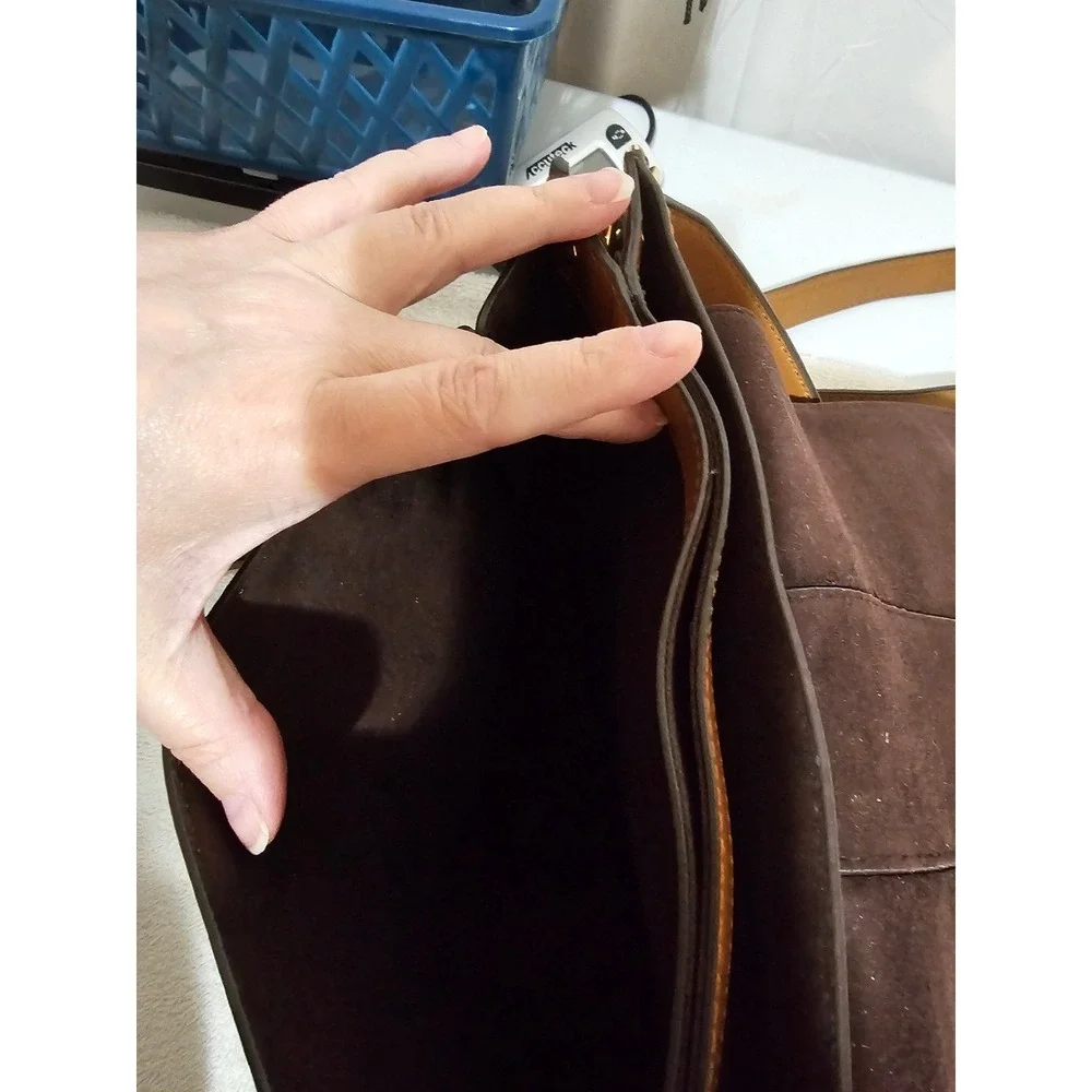 Michael Kors Brown Leather Satchel Top‎ Handle Designer Bag